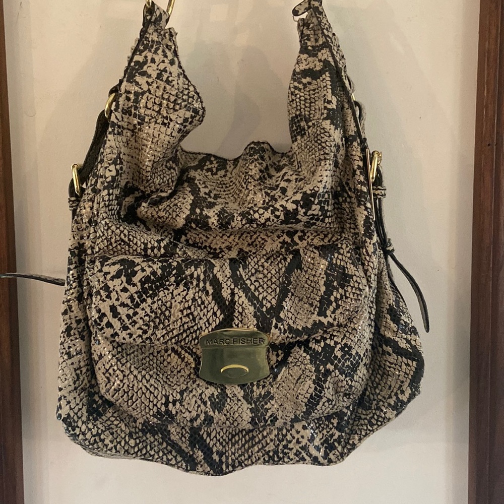 Marc Fisher Python Print Purse - image 1